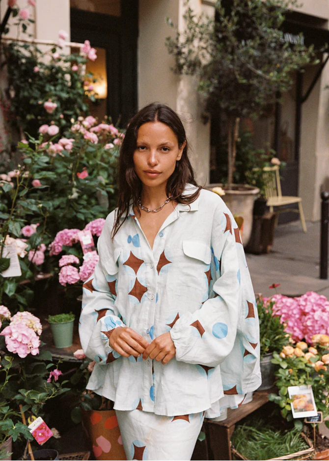 KINGA CSILLA AQUARIUS CHALM SHIRT