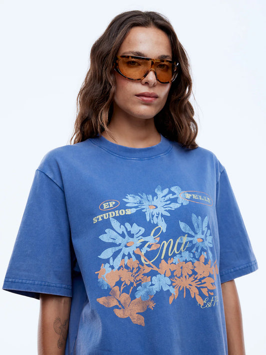 ENA PELLY FLORAL WTE TEE