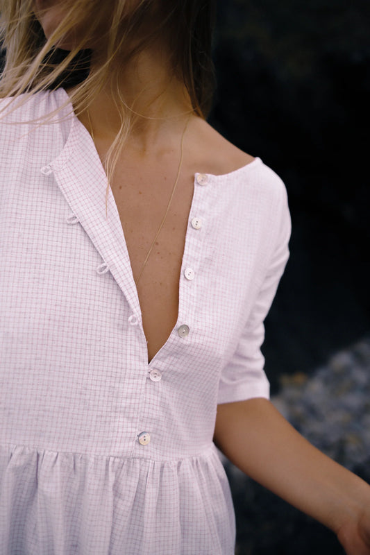 BARE ROAD DARCEY MIDI VANILLA