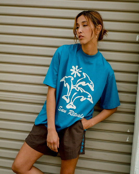 SUN RITUALS DOLPHIN TEE