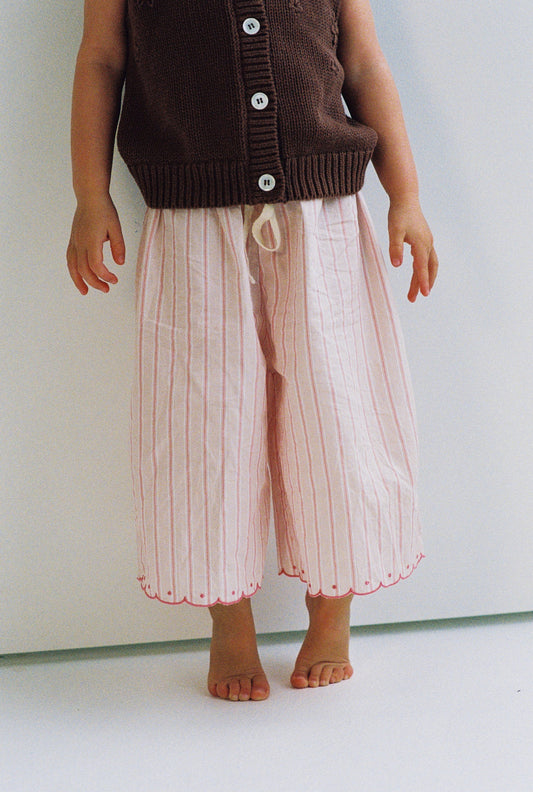 ILLOURA FLEUR PANTS STRIPE