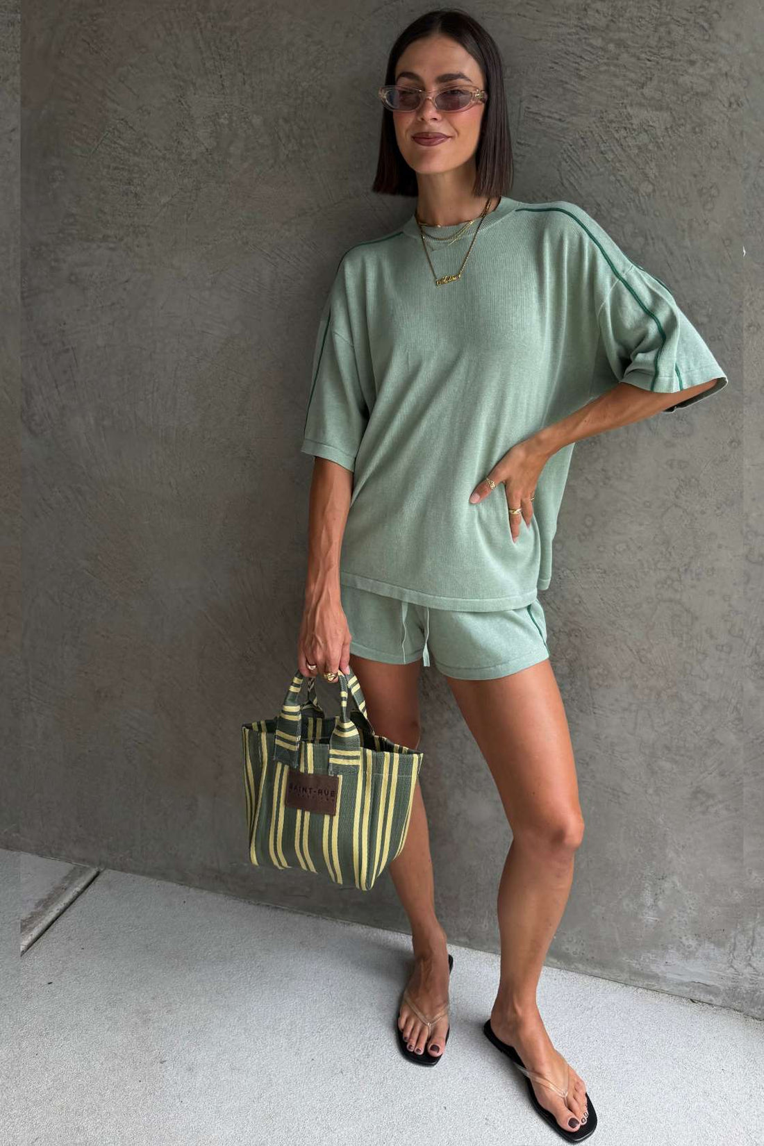 ARCAA PIPPA OS TEE EUCALYPTUS