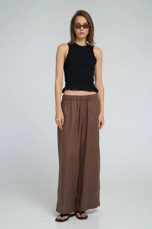 LILYA ADELE TOP BLACK