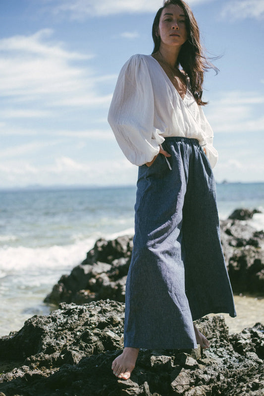 BARE ROAD IVY PANT NAVY