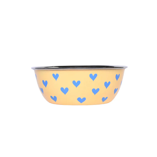 PICNIC FOLK YELLOW BREAKFAST BOWL