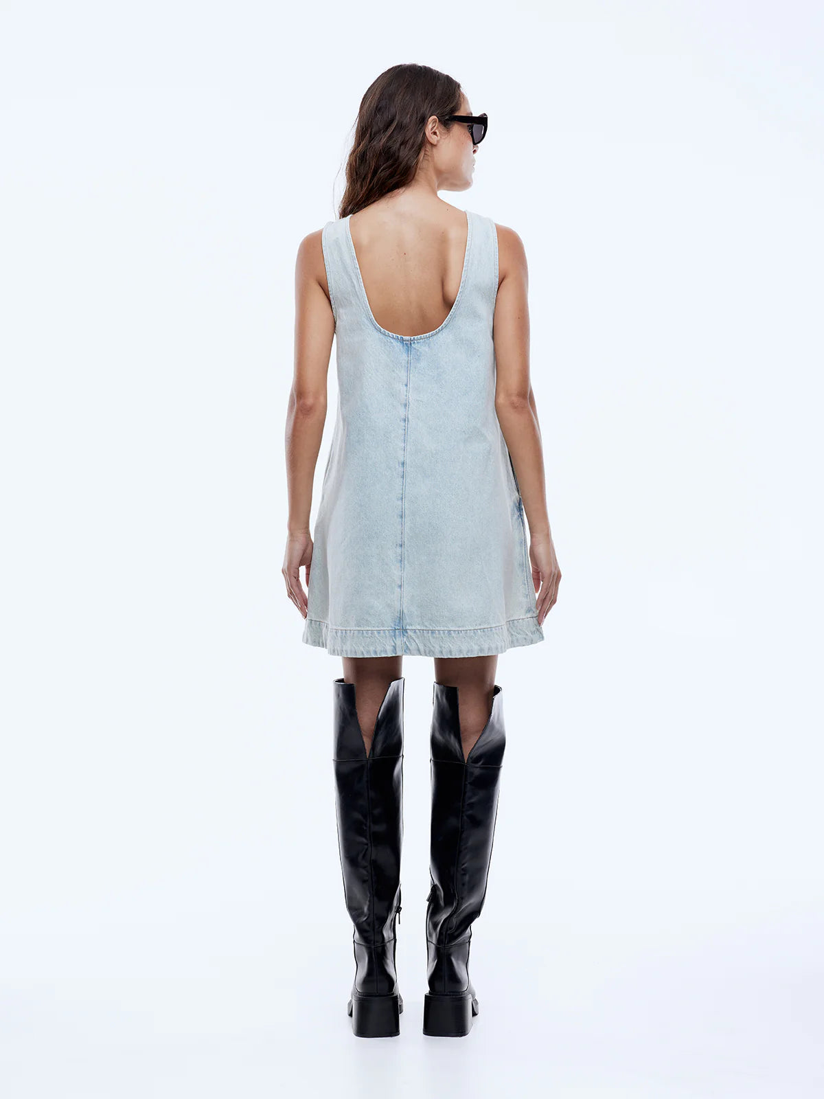 ENA PELLY ANNIE DENIM DRESS