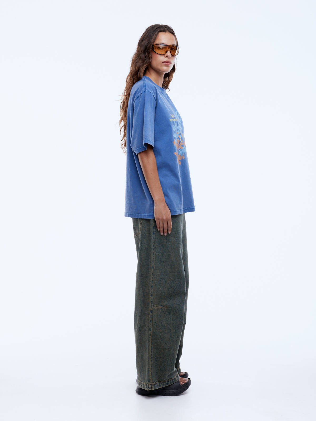 ENA PELLY FLORAL WTE TEE