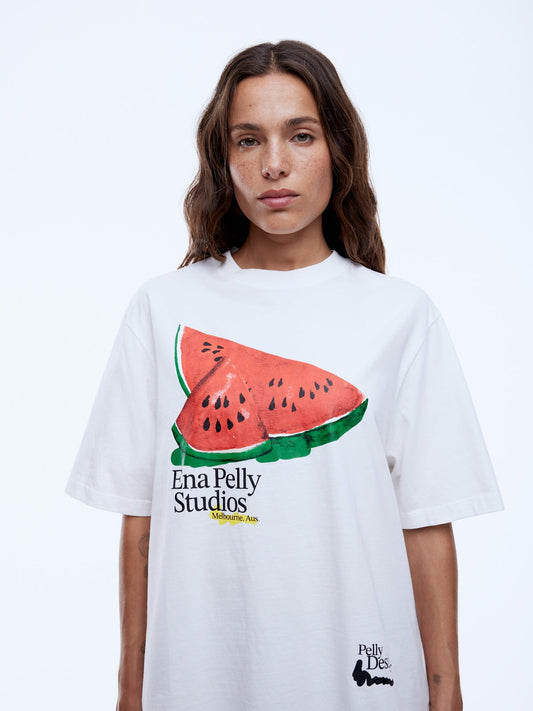 ENA PELLY WATERMELON WTE TEE