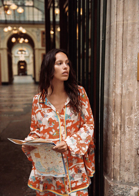 KINGA CSILLA FARFALLA CHALM SHIRT