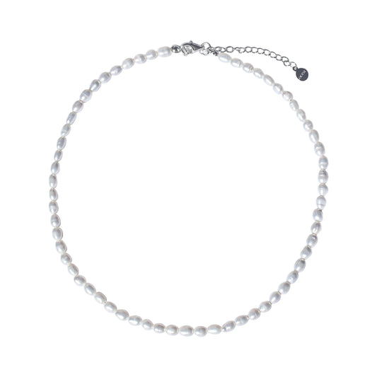 OCEA SILVER PEARL NECKLACE OC20