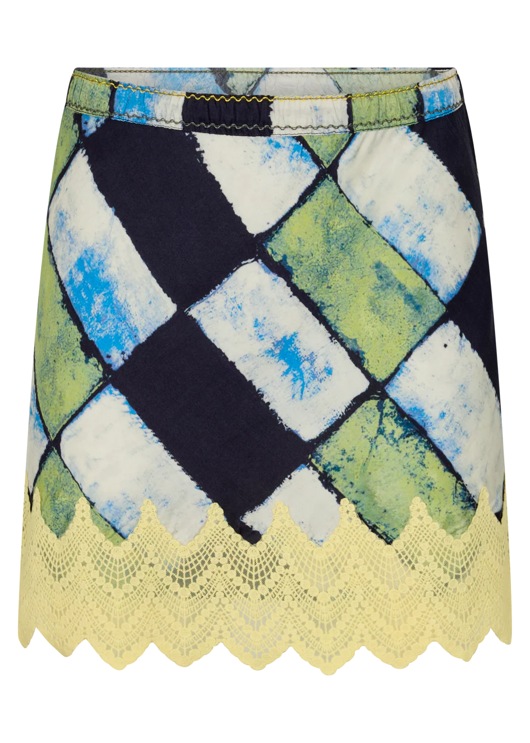 KINGA CSILLA ORO TILE MINI SKIRT