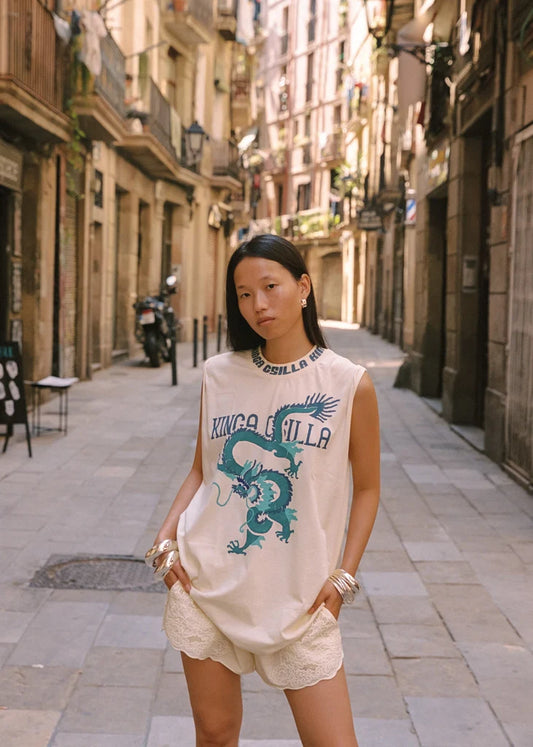 KINGA CSILLA REX DRAGON BAND TEE
