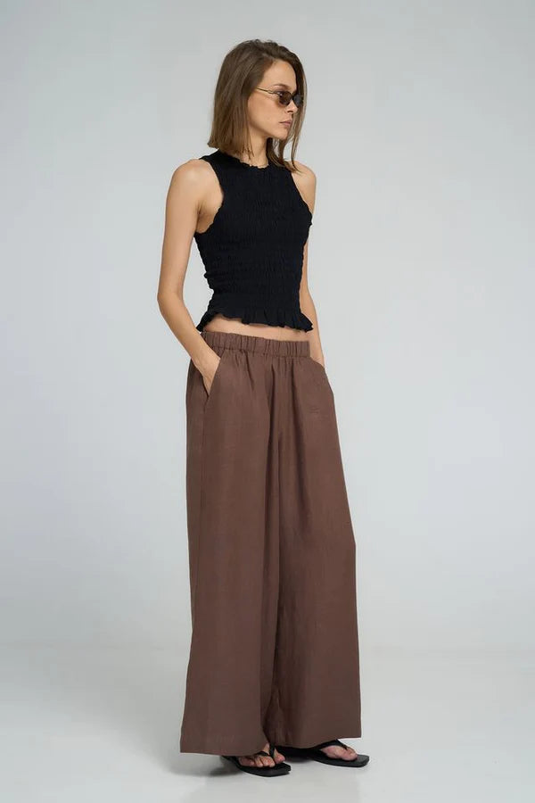 LILYA ADELE TOP BLACK