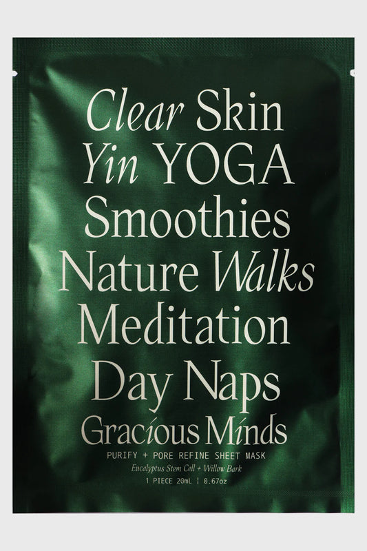 GRACIOUS MIND PURIFY SHEET MASK