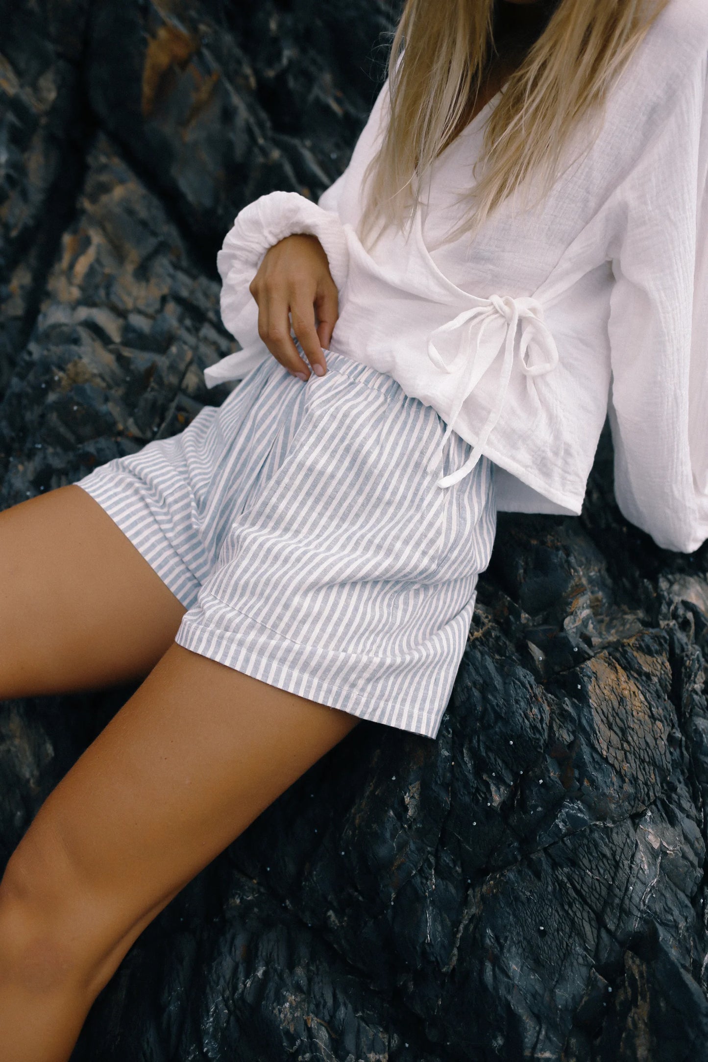 BARE ROAD AVA BLUE SHORT